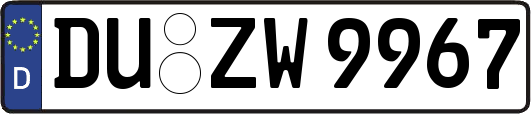 DU-ZW9967