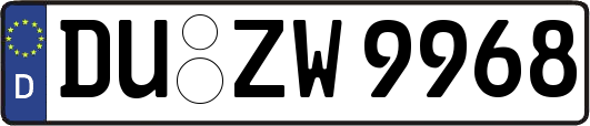 DU-ZW9968
