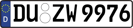 DU-ZW9976
