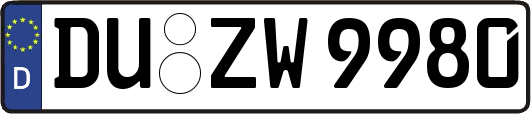 DU-ZW9980