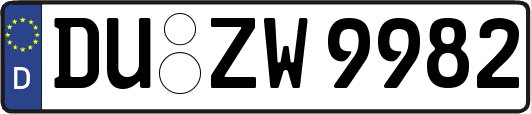 DU-ZW9982