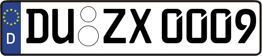 DU-ZX0009