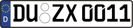 DU-ZX0011