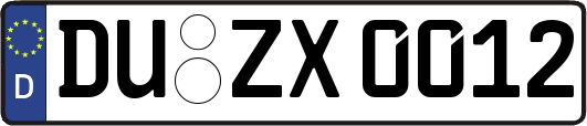 DU-ZX0012
