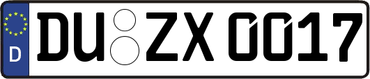 DU-ZX0017