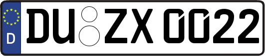 DU-ZX0022