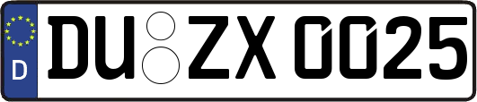 DU-ZX0025