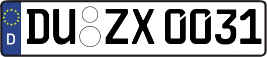 DU-ZX0031
