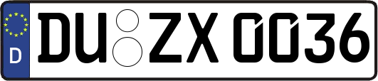 DU-ZX0036