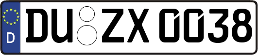 DU-ZX0038