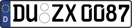 DU-ZX0087