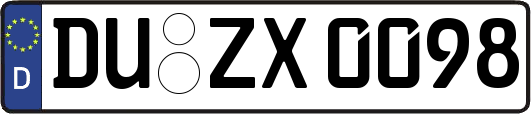 DU-ZX0098