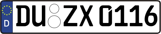 DU-ZX0116