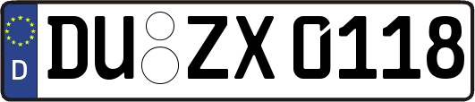 DU-ZX0118