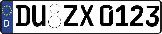 DU-ZX0123