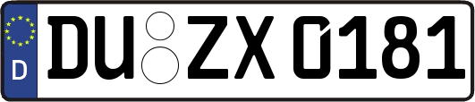 DU-ZX0181