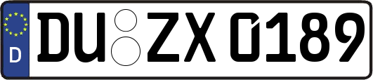 DU-ZX0189