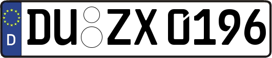 DU-ZX0196