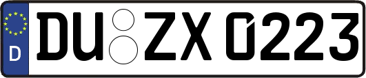 DU-ZX0223
