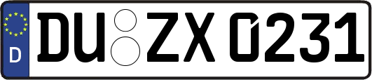 DU-ZX0231