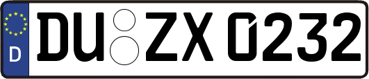 DU-ZX0232