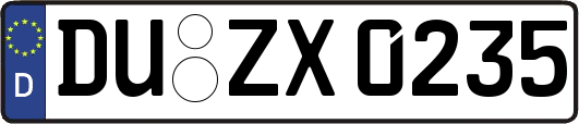 DU-ZX0235