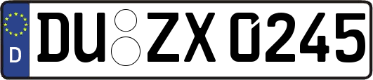 DU-ZX0245