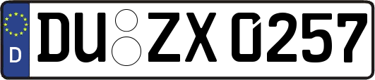 DU-ZX0257