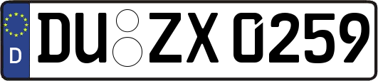 DU-ZX0259