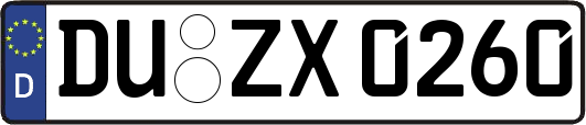 DU-ZX0260