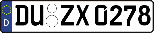 DU-ZX0278
