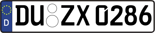 DU-ZX0286