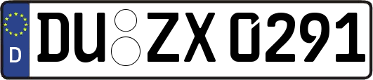 DU-ZX0291