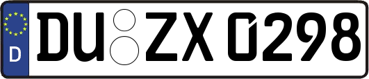 DU-ZX0298