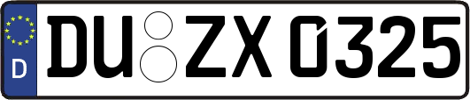 DU-ZX0325