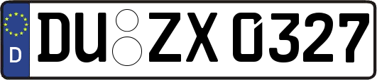 DU-ZX0327