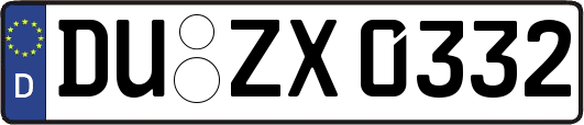 DU-ZX0332