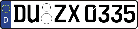 DU-ZX0335