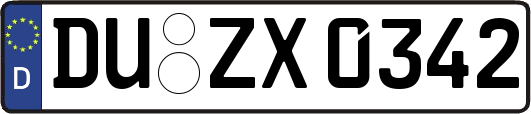 DU-ZX0342