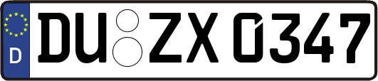 DU-ZX0347