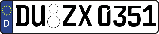 DU-ZX0351