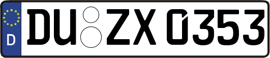 DU-ZX0353