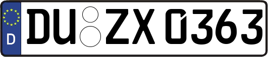 DU-ZX0363