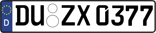 DU-ZX0377
