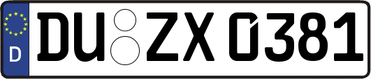 DU-ZX0381