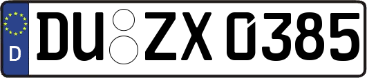 DU-ZX0385