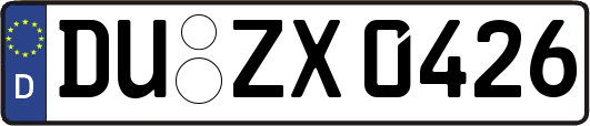 DU-ZX0426
