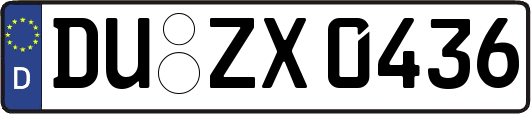 DU-ZX0436