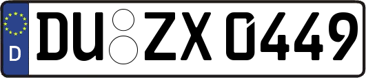 DU-ZX0449