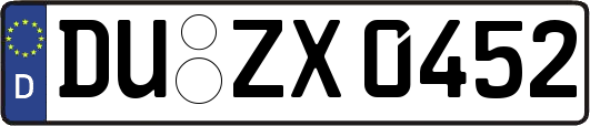 DU-ZX0452